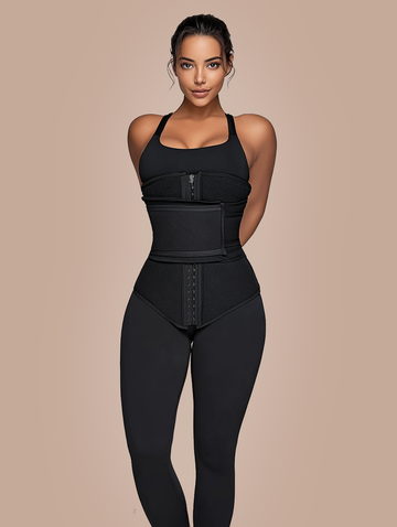 Women's Latex Sports Abdomen Shapewear Belt